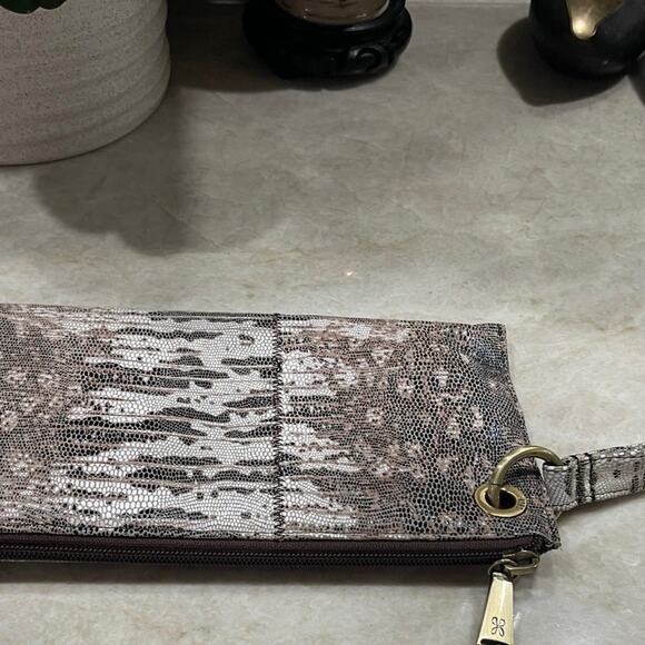 Hobo Vida wallet clutch lizard print 100% leather - Picture 7 of 14